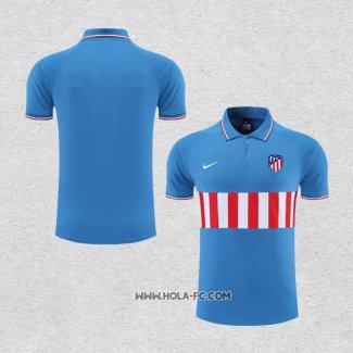 Camiseta Polo del Atletico Madrid 2022-2023 Azul