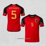 Camiseta Primera Belgica Jugador Vertonghen 2022