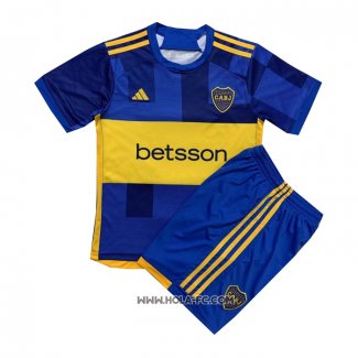 Camiseta Primera Boca Juniors 2023-2024 Nino