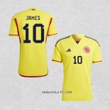 Camiseta Primera Colombia Jugador James 2022