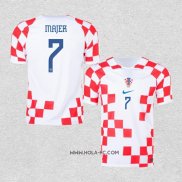 Camiseta Primera Croacia Jugador Majer 2022