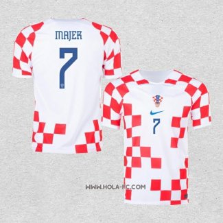 Camiseta Primera Croacia Jugador Majer 2022