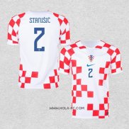 Camiseta Primera Croacia Jugador Stanisic 2022