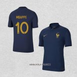 Camiseta Primera Francia Jugador Mbappe 2022