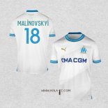 Camiseta Primera Olympique Marsella Jugador Malinovskyi 2023-2024