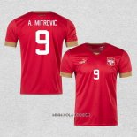 Camiseta Primera Serbia Jugador A.Mitrovic 2022