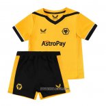 Camiseta Primera Wolves 2022-2023 Nino