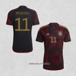 Camiseta Segunda Alemania Jugador Moukoko 2022