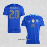 Camiseta Segunda Argentina Jugador Mac Allister 2024