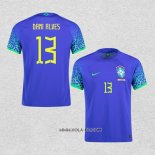 Camiseta Segunda Brasil Jugador Dani Alves 2022