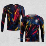Camiseta Segunda Corea del Sur 2022 Manga Larga