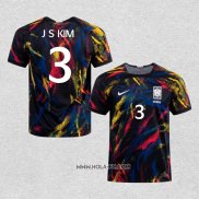 Camiseta Segunda Corea del Sur Jugador Kim Jin Su 2022