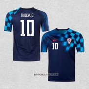 Camiseta Segunda Croacia Jugador Modric 2022