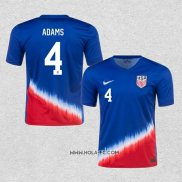 Camiseta Segunda Estados Unidos Jugador Adams 2024