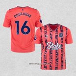 Camiseta Segunda Everton Jugador Doucoure 2023-2024