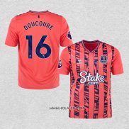 Camiseta Segunda Everton Jugador Doucoure 2023-2024