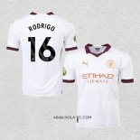 Camiseta Segunda Manchester City Jugador Rodrigo 2023-2024