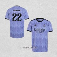 Camiseta Segunda Real Madrid Jugador Rudiger 2022-2023