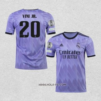 Camiseta Segunda Real Madrid Jugador Vini JR. 2022-2023