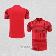 Camiseta de Entrenamiento AC Milan 2022-2023 Rojo