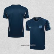 Camiseta de Entrenamiento Ajax 2023-2024 Azul