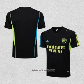 Camiseta de Entrenamiento Arsenal 2023-2024 Negro