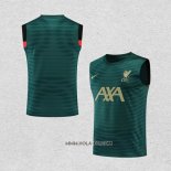 Camiseta de Entrenamiento Liverpool 2022-2023 Sin Mangas Verde