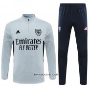 Chandal de Sudadera del Arsenal 2022-2023 Gris