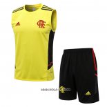 Chandal del Flamengo 2022-2023 Sin Mangas Amarillo