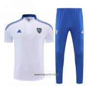 Conjunto Polo del Boca Juniors 2022-2023 Blanco