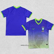 Tailandia Camiseta Brasil Pele Special 2022 Azul