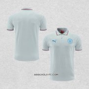 Camiseta Polo del Manchester City 2022-2023 Gris