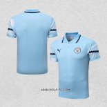 Camiseta Polo del Manchester City 2022-2023 Azul