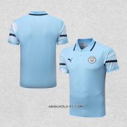 Camiseta Polo del Manchester City 2022-2023 Azul