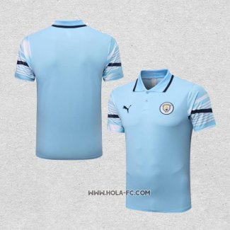 Camiseta Polo del Manchester City 2022-2023 Azul