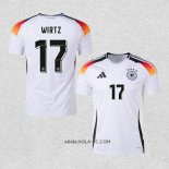 Camiseta Primera Alemania Jugador Wirtz 2024