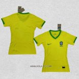 Camiseta Primera Brasil 2023 Mujer