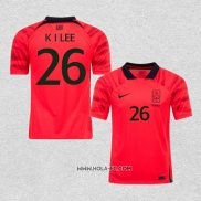 Camiseta Primera Corea del Sur Jugador Lee Kang In 2022