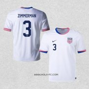 Camiseta Primera Estados Unidos Jugador Zimmerman 2024