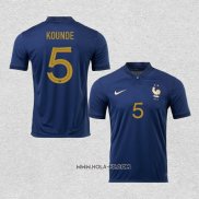 Camiseta Primera Francia Jugador Kounde 2022