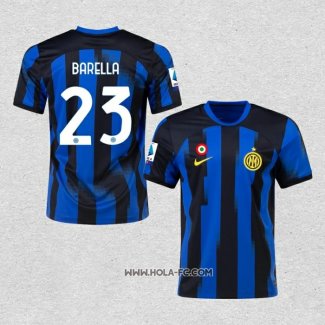 Camiseta Primera Inter Milan Jugador Barella 2023-2024