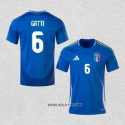 Camiseta Primera Italia Jugador Gatti 2024-2025