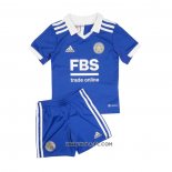 Camiseta Primera Leicester City 2022-2023 Nino