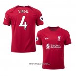 Camiseta Primera Liverpool Jugador Virgil 2022-2023