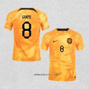 Camiseta Primera Paises Bajos Jugador Gakpo 2022