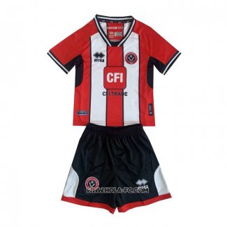 Camiseta Primera Sheffield United 2023-2024 Nino