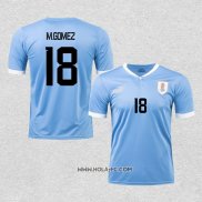 Camiseta Primera Uruguay Jugador M.Gomez 2022