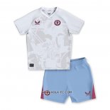 Camiseta Segunda Aston Villa 2023-2024 Nino