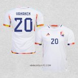 Camiseta Segunda Belgica Jugador Vanaken 2022