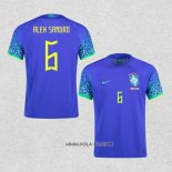 Camiseta Segunda Brasil Jugador Alex Sandro 2022